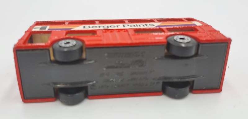 1972 Matchbox superfast No 17 Londedoner Red Double decker Bus by Lesney England