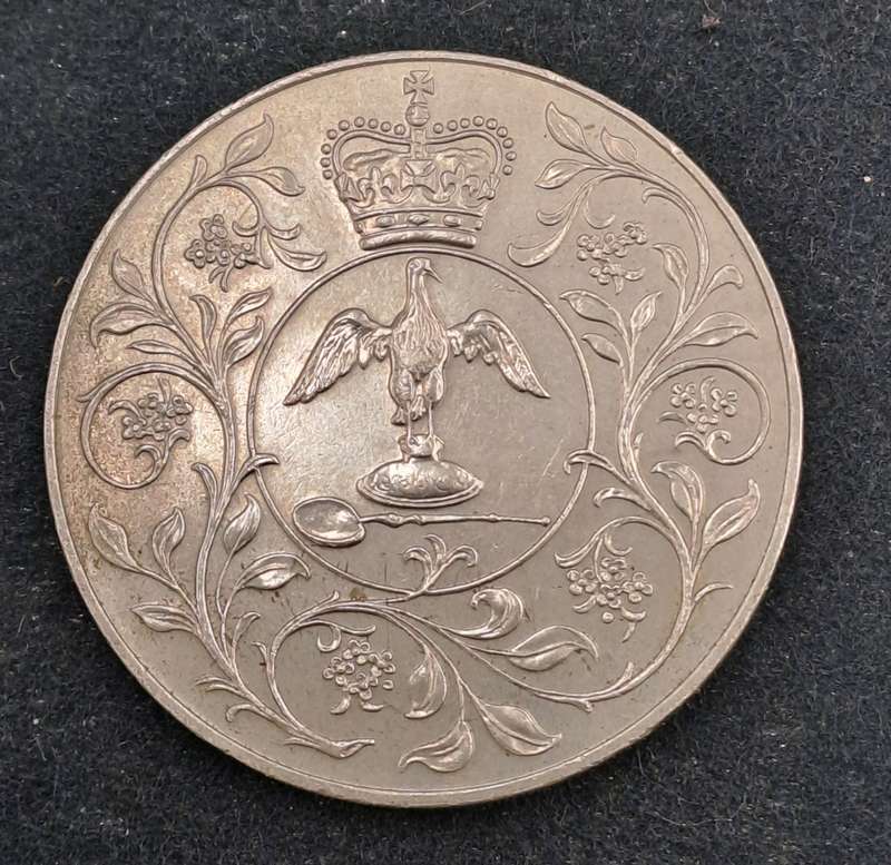 1977 United Kingdom 25 New Pence - Elizabeth II Silver Jubilee