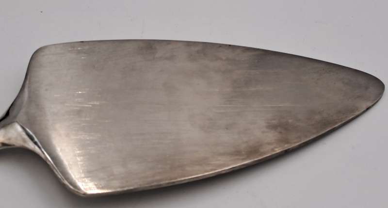Vintage Silver Plated Cake Server -Boxed - Kings Pattern
