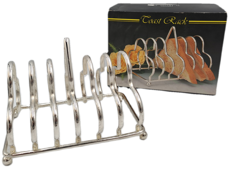 Vintage  Silver Plated Toast Rack - Boxed