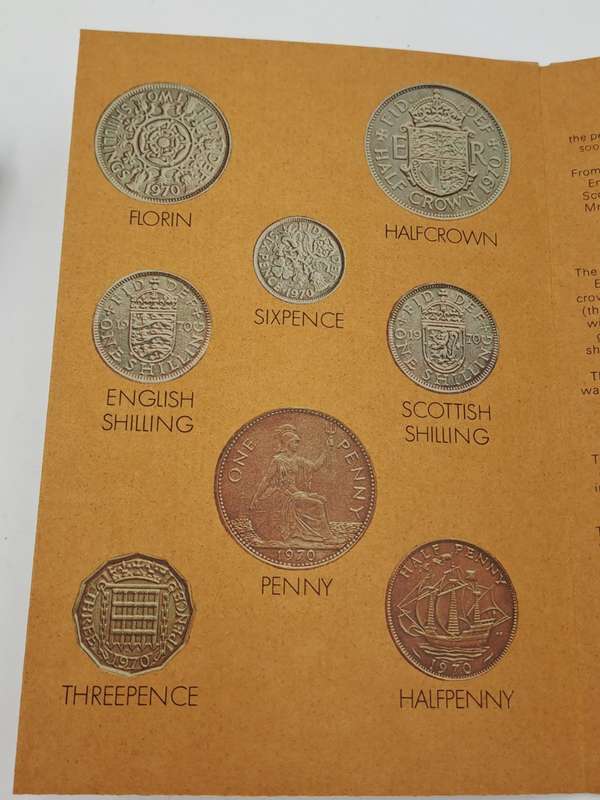 Sealed 1970 Great Britian and Nothern Ireland 1st Decimal Royal Mint Proof set