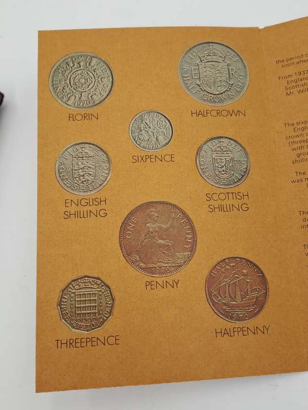 Sealed 1970 Great Britian and Nothern Ireland 1st Decimal Royal Mint Proof set