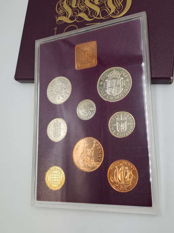 Sealed 1970 Great Britian and Nothern Ireland 1st Decimal Royal Mint Proof set