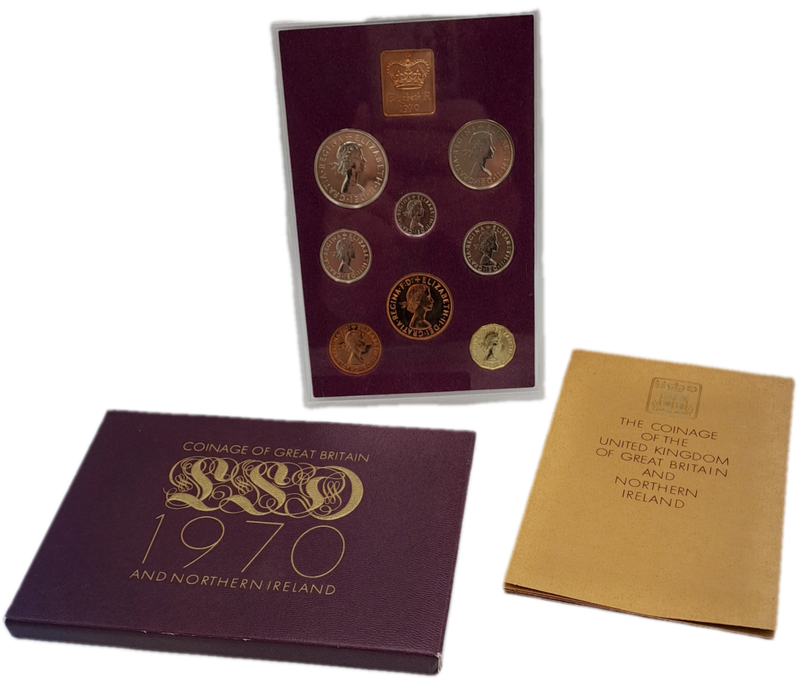 Sealed 1970 Great Britian and Nothern Ireland 1st Decimal Royal Mint Proof set