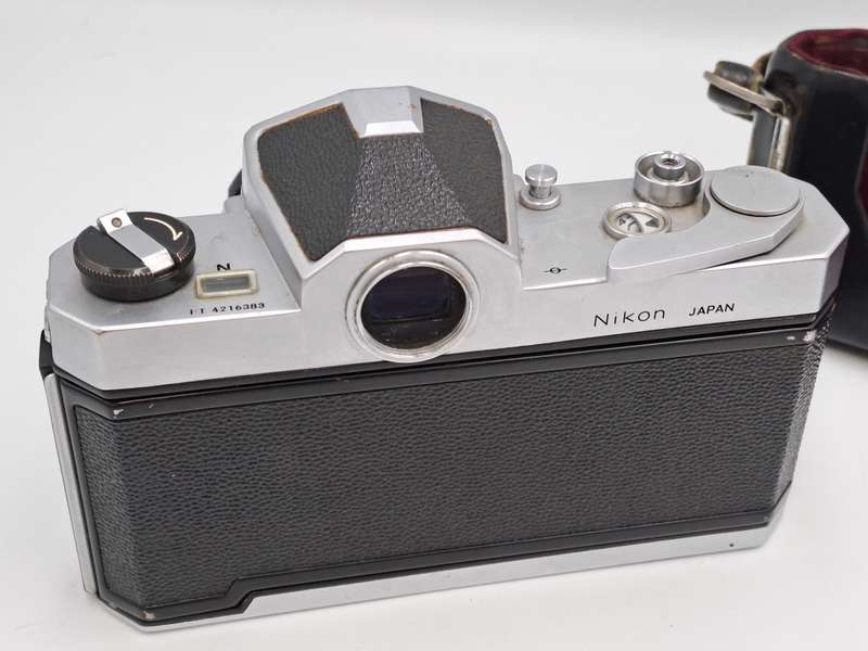 Vintage 1967-1975 Nikkormat FTn 35mm SLR Camera  with Nikkor-H Auto 1:2 f50mm Lens