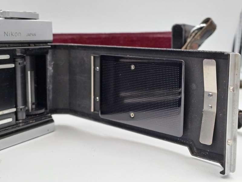 Vintage 1967-1975 Nikkormat FTn 35mm SLR Camera  with Nikkor-H Auto 1:2 f50mm Lens