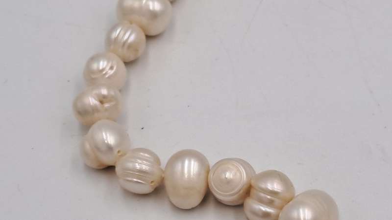 Vintage 74cm Genuine Pearl Necklace -10mm-12mm pearls
