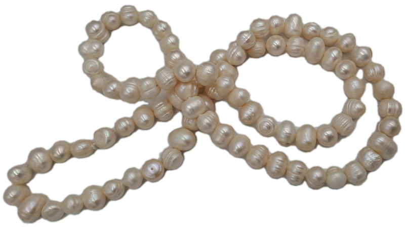 Vintage 74cm Genuine Pearl Necklace -10mm-12mm pearls