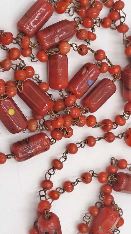 134cm Pre-Owned Coral Bead Necklace