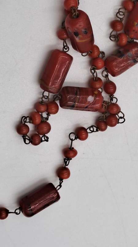 134cm Pre-Owned Coral Bead Necklace