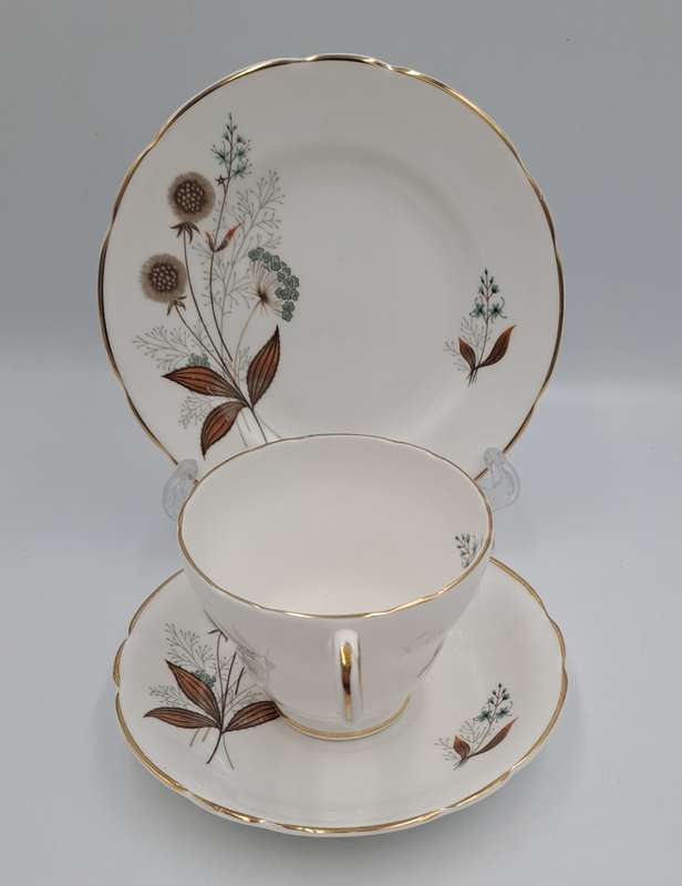 Vintage Regency Bone China Trio- Made in England (4 Available)