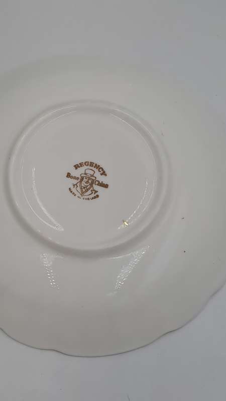Vintage Regency Bone China Trio- Made in England (4 Available)
