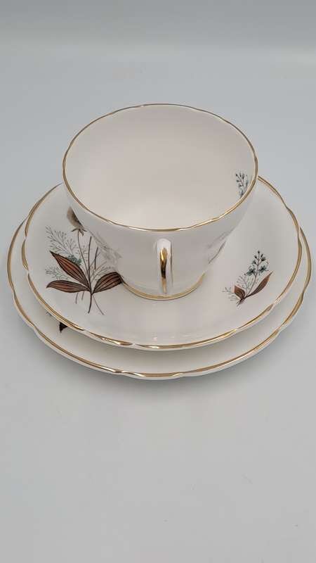 Vintage Regency Bone China Trio- Made in England (4 Available)