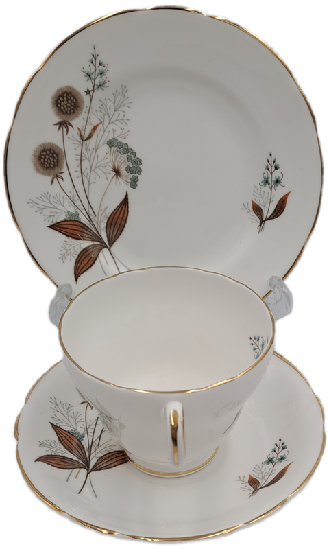 Vintage Regency Bone China Trio- Made in England (4 Available)