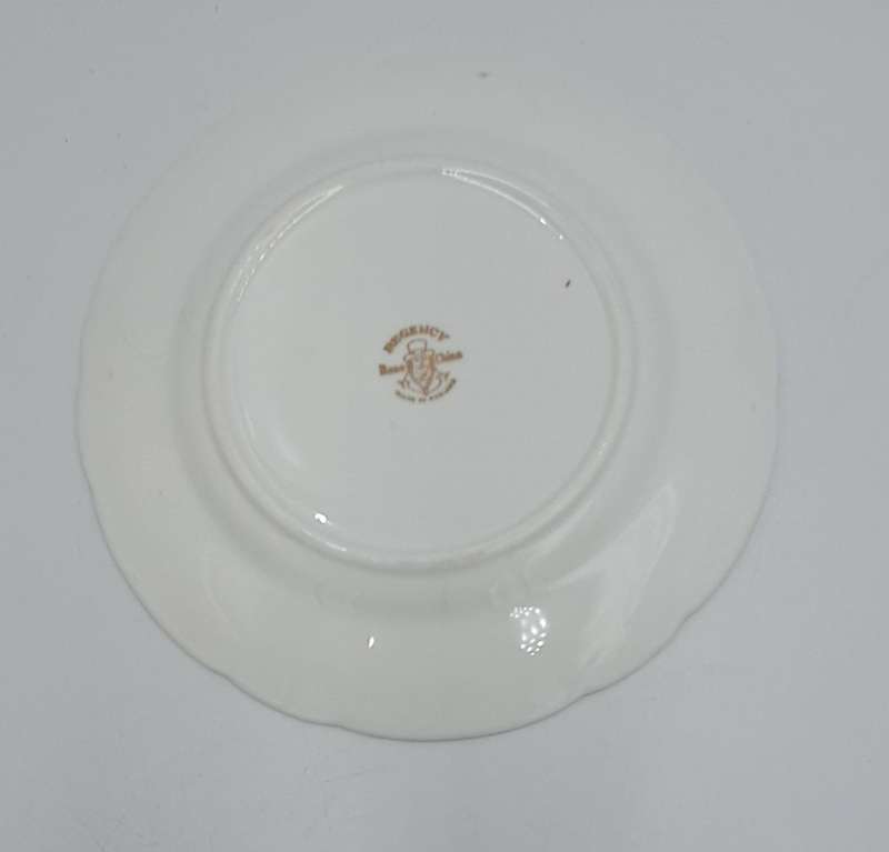 Replacement Vintage Regency Bone China Side Plate 15,5cm- Made in England