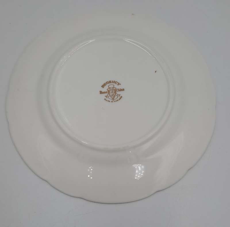 Replacement Vintage Regency Bone China Side Plate 15,5cm- Made in England