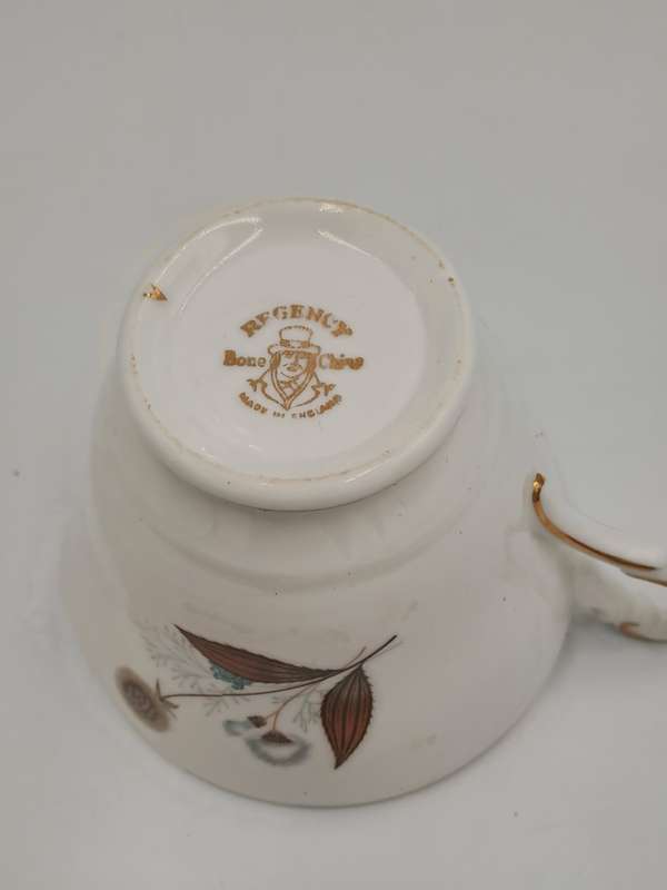 Replacement Vintage Regency Bone China Tea Cup -Made in England