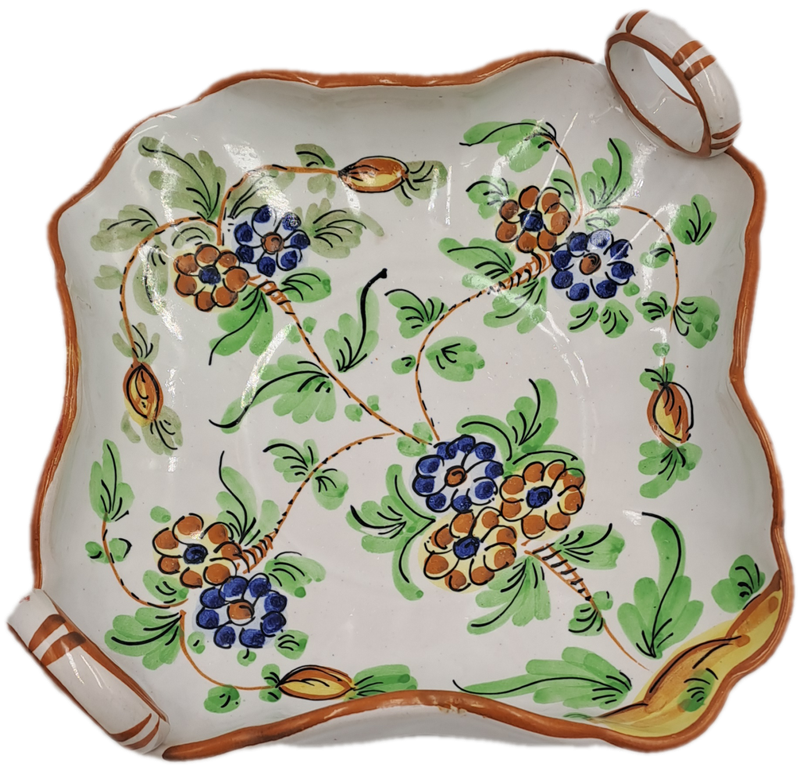 Vintage Porcelain Tray made in Italy 21cm x 22cmx 7,5cm