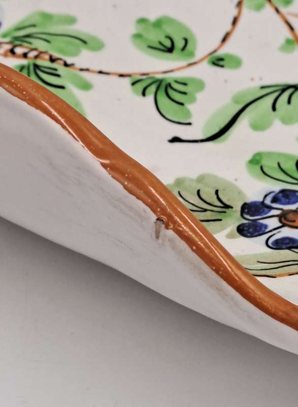 Vintage Porcelain Tray made in Italy 21cm x 22cmx 7,5cm