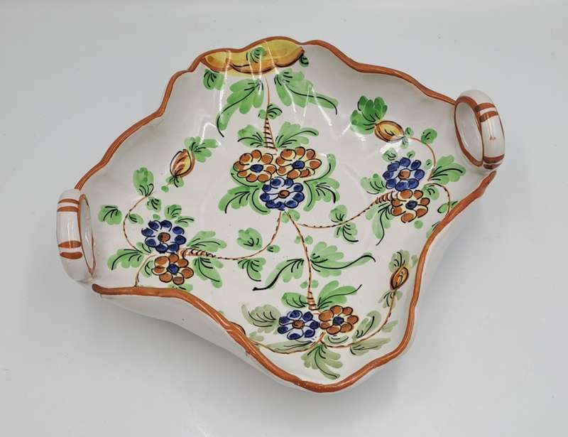 Vintage Porcelain Tray made in Italy 21cm x 22cmx 7,5cm