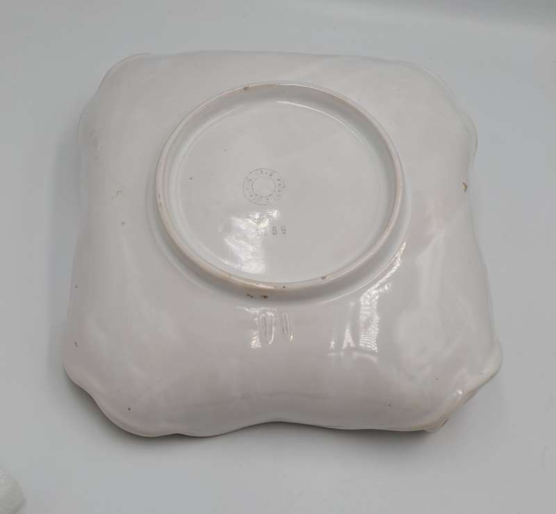 Vintage Porcelain Tray made in Italy 21cm x 22cmx 7,5cm
