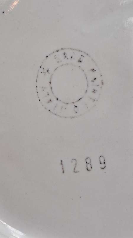 Vintage Porcelain Tray made in Italy 21cm x 22cmx 7,5cm