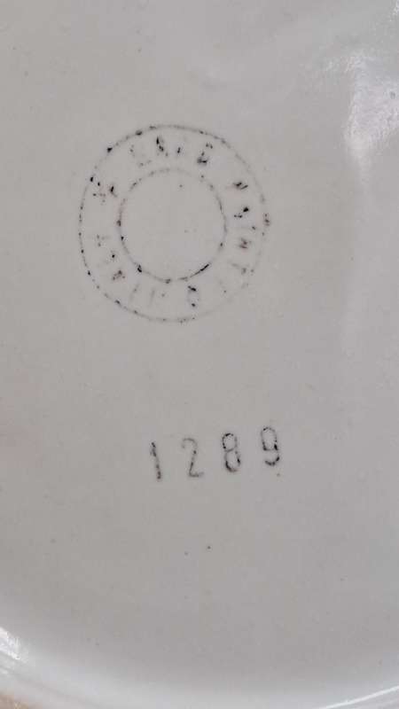 Vintage Porcelain Tray made in Italy 21cm x 22cmx 7,5cm