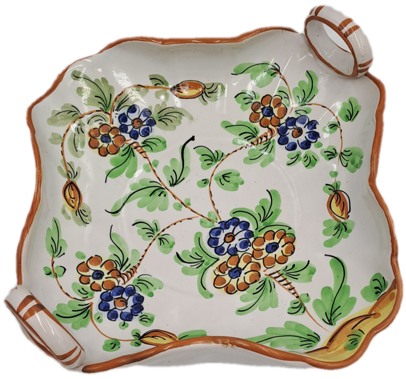 Vintage Porcelain Tray made in Italy 21cm x 22cmx 7,5cm