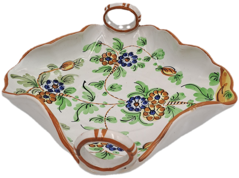 Vintage Porcelain Tray made in Italy 21cm x 22cmx 7,5cm