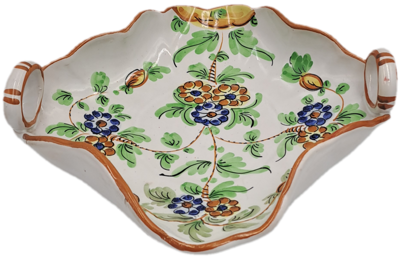 Vintage Porcelain Tray made in Italy 21cm x 22cmx 7,5cm