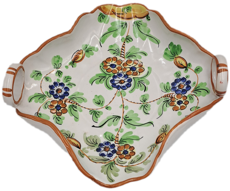 Vintage Porcelain Tray made in Italy 21cm x 22cmx 7,5cm