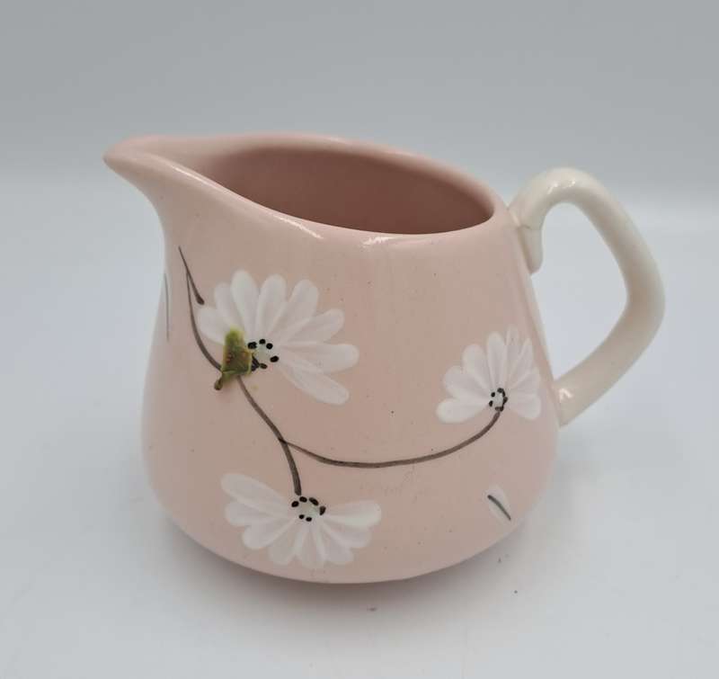 Small Vintage Hand Painted K.S.P Daisytime Teaware Creamer-Made in England-Repaired