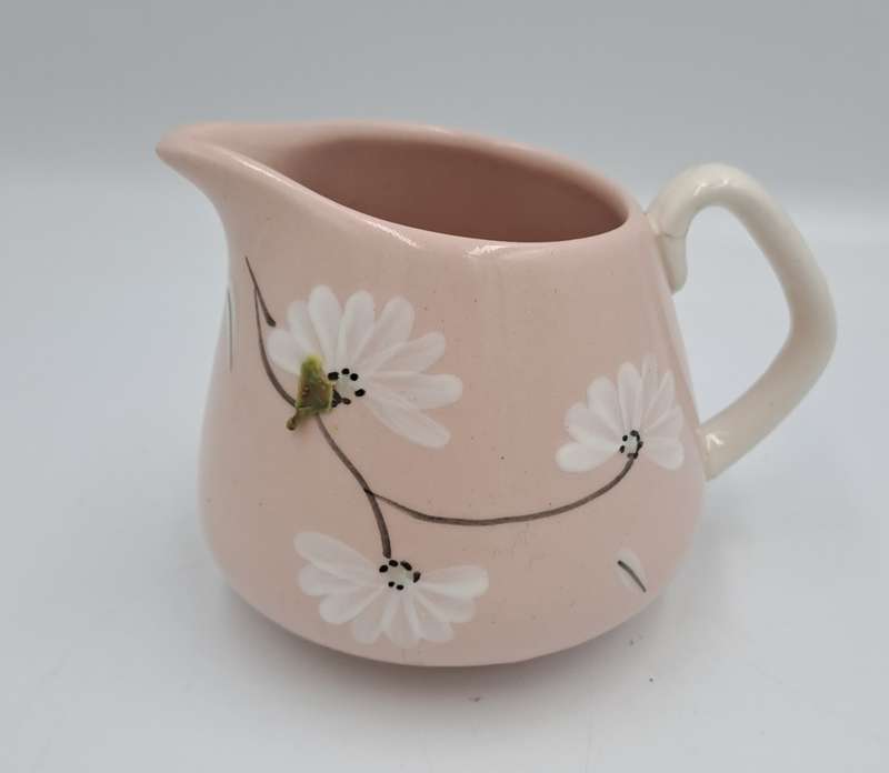 Small Vintage Hand Painted K.S.P Daisytime Teaware Creamer-Made in England-Repaired