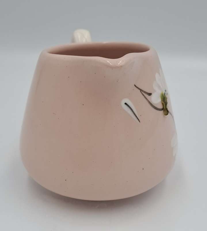 Small Vintage Hand Painted K.S.P Daisytime Teaware Creamer-Made in England-Repaired