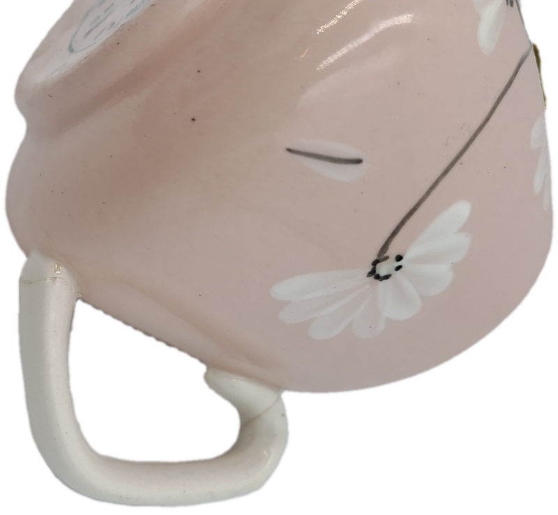 Small Vintage Hand Painted K.S.P Daisytime Teaware Creamer-Made in England-Repaired