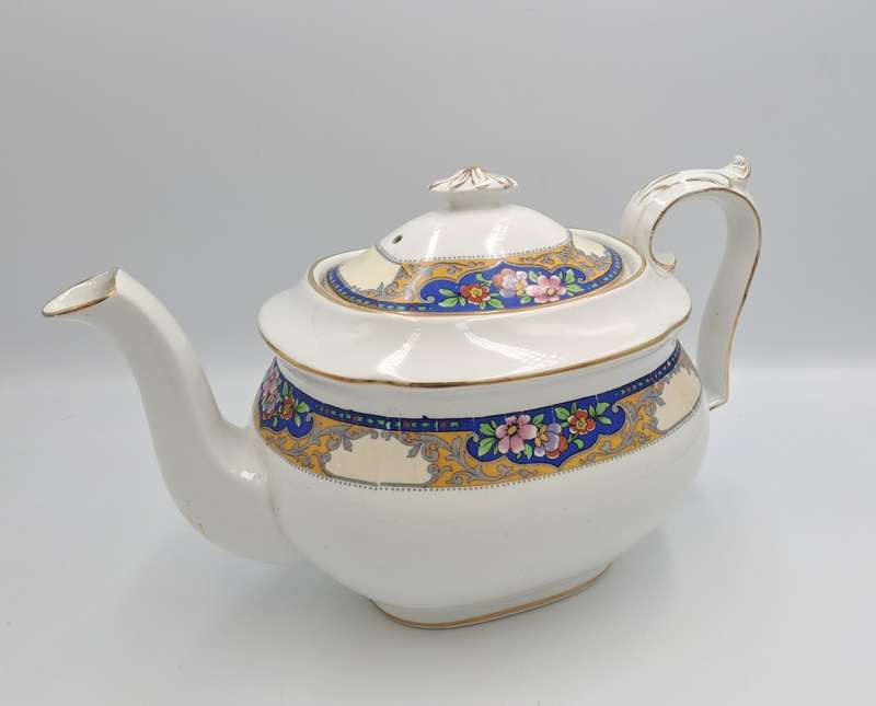 Antique Booths Silicon Bone China Tea Pot- Made in England