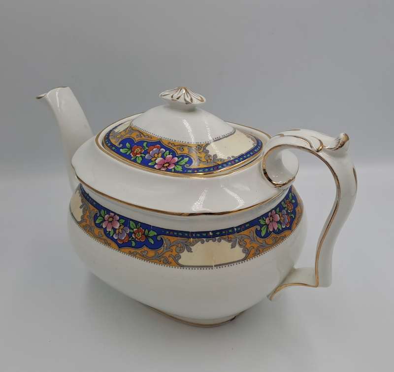 Antique Booths Silicon Bone China Tea Pot- Made in England