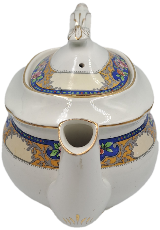 Antique Booths Silicon Bone China Tea Pot- Made in England