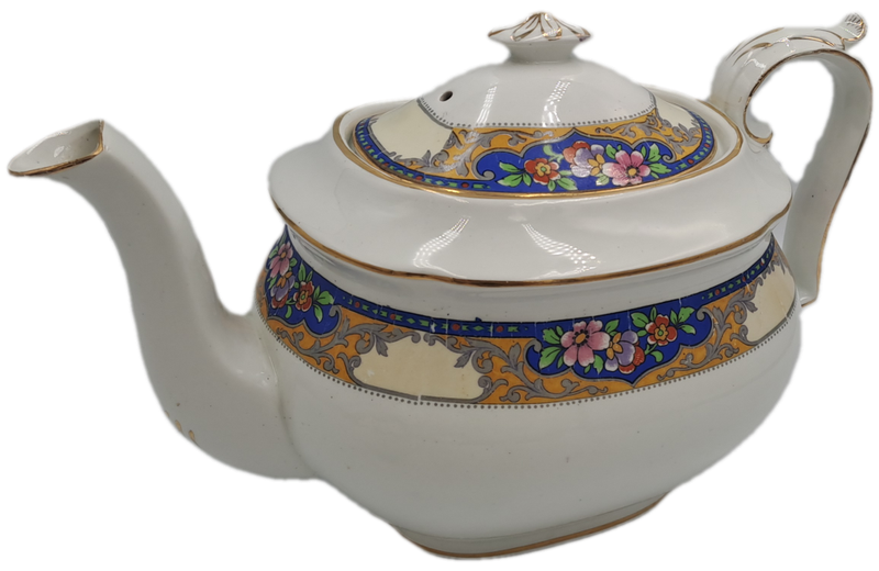 Antique Booths Silicon Bone China Tea Pot- Made in England