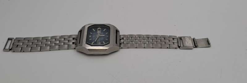 Vintage 1973 Seiko Automatic Mens Watch  Working -See condition -6119-5470 Sn.340014