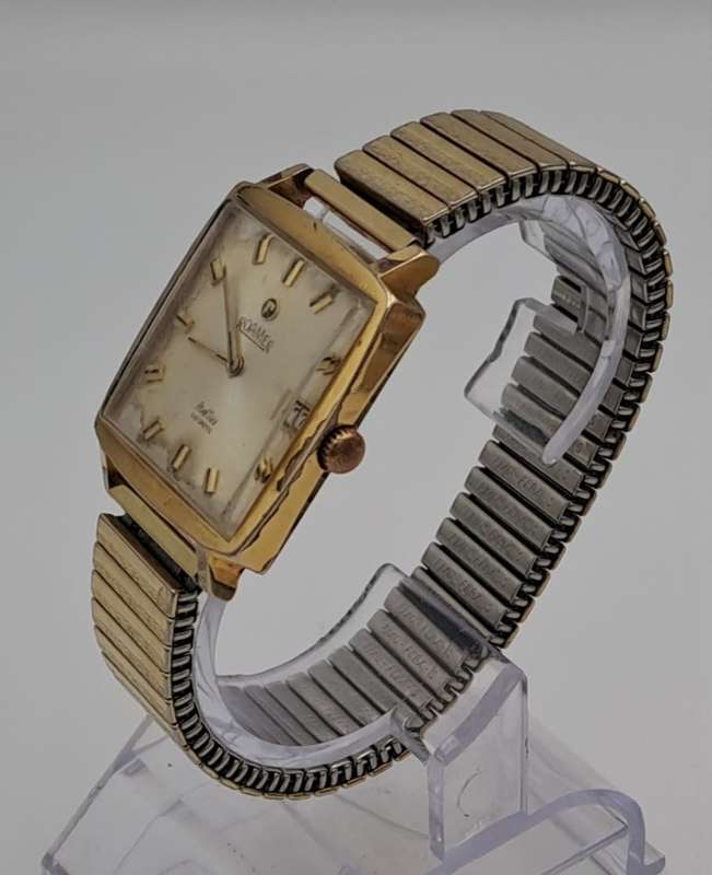 Vintage 1970's Roamer RED SEA Automatic Mens Watch - Working -See condition -