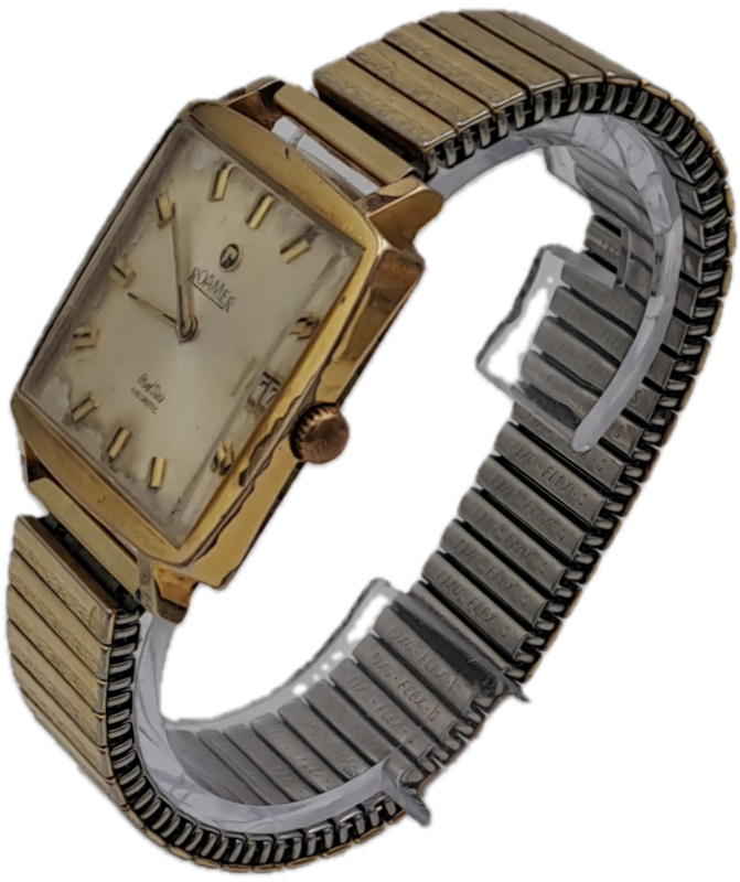 Vintage 1970's Roamer RED SEA Automatic Mens Watch - Working -See condition -