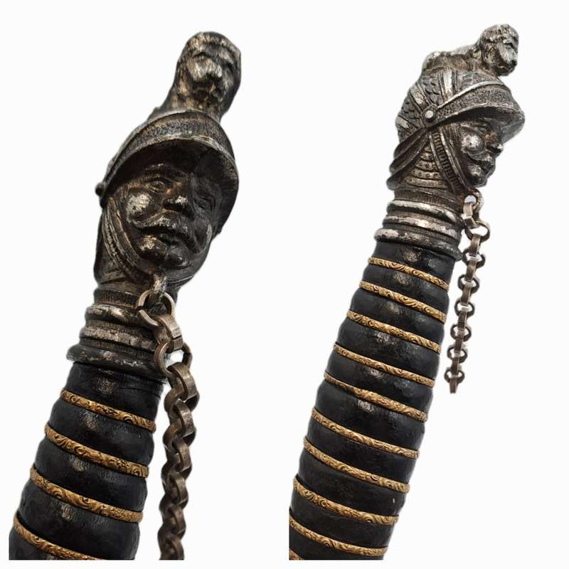 Antique 1800's Knights of Pythias FCB Victorian Ceremonial sword +Scabbard + Belt-Silver decorations