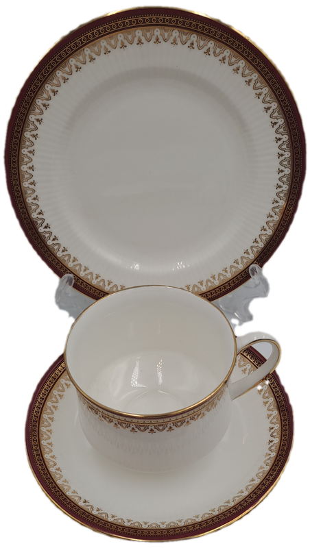 Vintage 1984 Royal Albert Holyrood Fine Bone China Tea Trio (4 Available). Read more