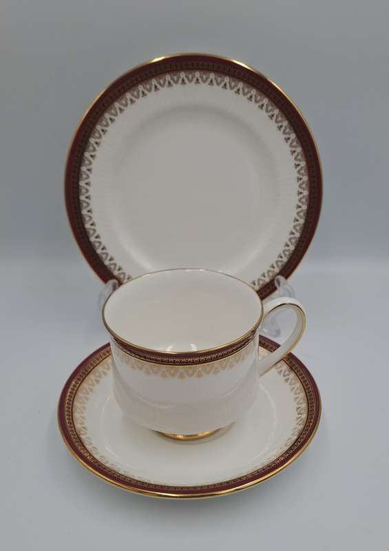 Vintage 1984 Royal Albert Holyrood Fine Bone China Tea Trio (4 Available). Read more