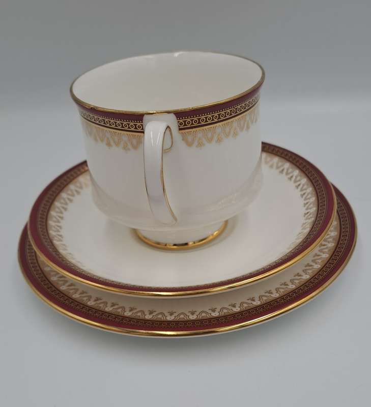 Vintage 1984 Royal Albert Holyrood Fine Bone China Tea Trio (4 Available). Read more
