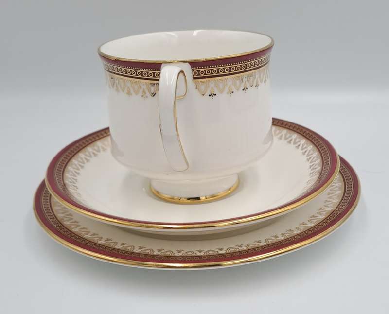 Vintage 1984 Royal Albert Holyrood Fine Bone China Tea Trio (4 Available). Read more