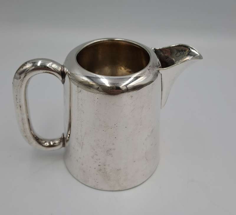 Antique Hotelware Silver plate Creamer /Milk Jug 6,2cm (tall)x 8,5cm x 4,5cm