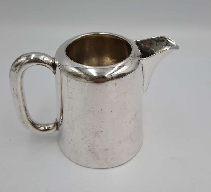 Antique Hotelware Silver plate Creamer /Milk Jug 6,2cm (tall)x 8,5cm x 4,5cm