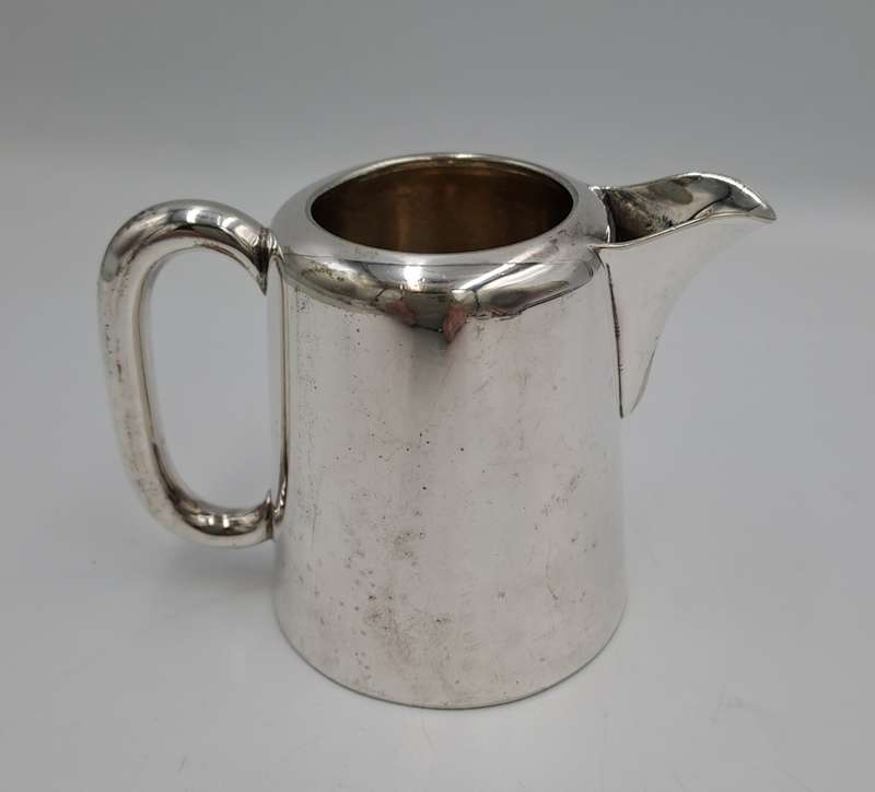 Antique Hotelware Silver plate Creamer /Milk Jug 6,2cm (tall)x 8,5cm x 4,5cm